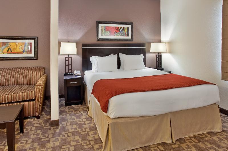 Holiday Inn Express Hotel And Suites Lincoln Airport By Ihg Buitenkant foto